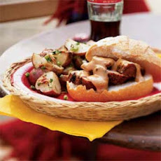 Grilled Pork Tenderloin Sandwiches
