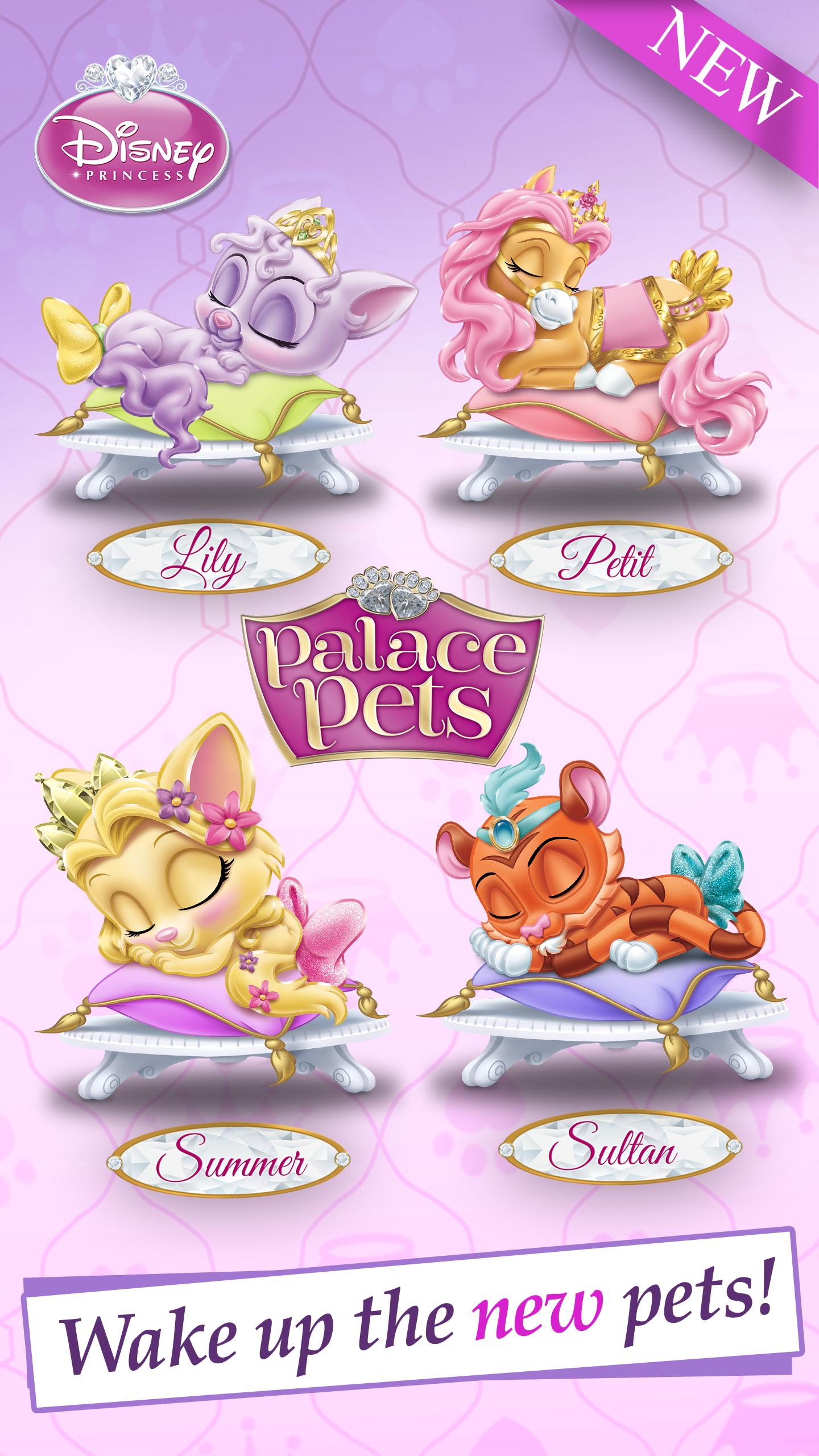 Android application Disney Princess Palace Pets screenshort