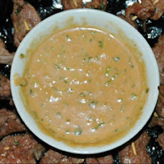 Peanut Dipping Sauce With a Kick