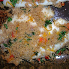 Orange Crusted Fish