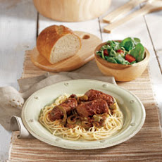 Slow Cooker Sausage & Peppers