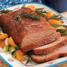Ham Loaf with Mustard Sauce
