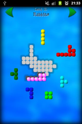 Shape Fitter Free puzzle game