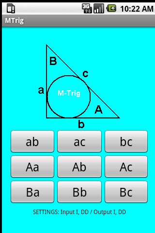 MTrig - Right Triangle Calc.