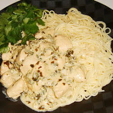 Creamy Cilantro Chicken with a Kick