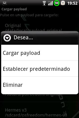 PSFreedom Manager para HTC G1