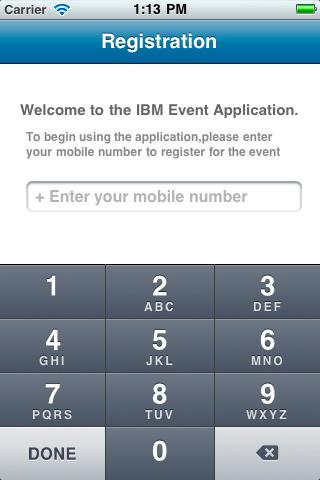 IBM Event App