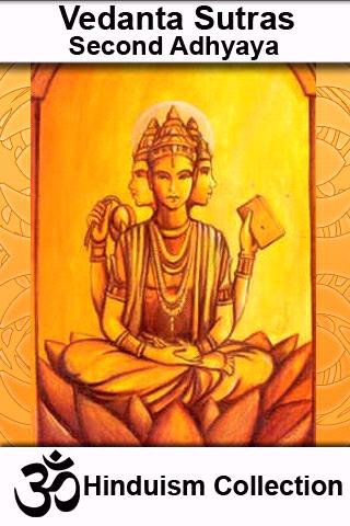 Vedanta Sutras - Second Adhyay