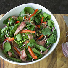 Flank Steak Salad with Arugula Recipe
