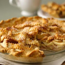 Glazed Apple Cream Pie