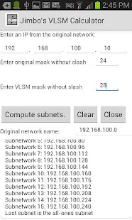 How to mod Jimbo's VLSM Calculator 1.1 apk for laptop