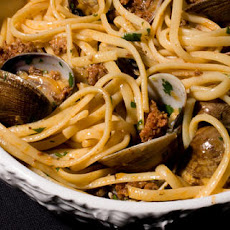 Linguine with Clams and Chorizo  Recipe