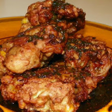 Corn and Shrimp Fritters