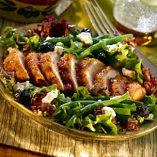 Onion-crusted Chicken With South Of France Salad