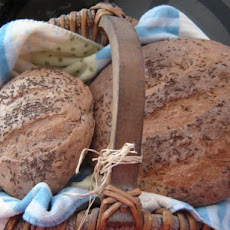 Pumpernickel Bread (No-Knead)