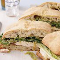 Charred Chicken Caesar Sammies