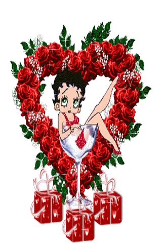 Betty Boop Heart LWP