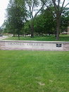 Grinnell College Sign