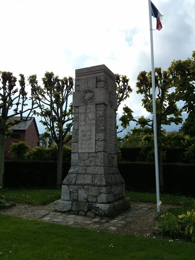 St Aubin Sur Mer - Monument Aux Morts