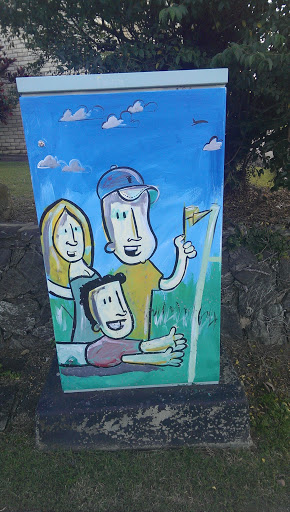 Signal Box Mural Family 