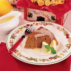 Gingerbread with Lemon Sauce