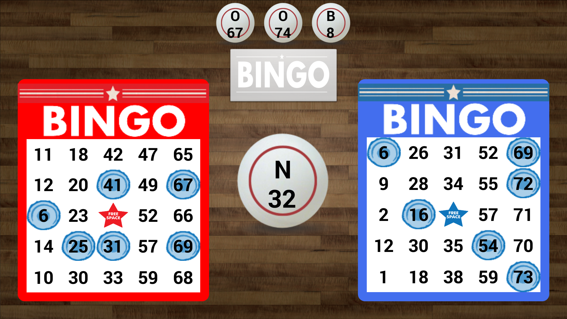 Android application Basic Bingo Paid screenshort