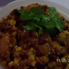Chicken and Chorizo Stew (Slow Cooker)