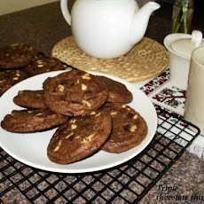 Triple Chocolate Chunk Cookies