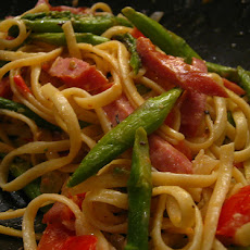 Speedy Gonzalez's Kielbasa Pasta