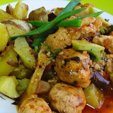 Pork (or Chicken) Cacciatore Watermelon's Style