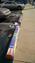 Painted Parking Stops