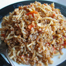 Chef Flower's Cracked Wheat Pilaf - Kibrisli Bulgur Pilavi