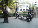 城河公园雕像群