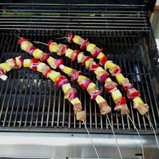 Pork Kebabs With Pineapple