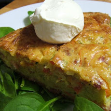 Bacon and Vegetable Slice
