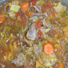 Sweet and Sour Cabbage Soup