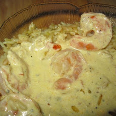 Sour Cream and Shrimp Curry