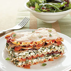 Spinach and Mushroom Lasagna