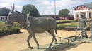 Mule and Tennant Farmer Statue