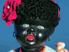 Muneca Negra De Pasta Antigua Ano 30