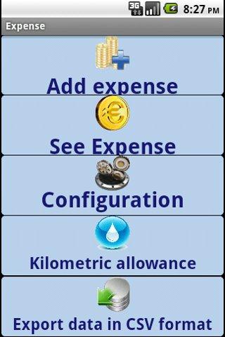 Expense and Miles