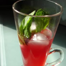 Peach and Mint Iced Tea ( Adult)