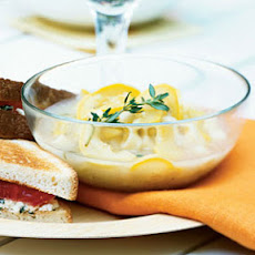 Summer Squash and Pasta Soup