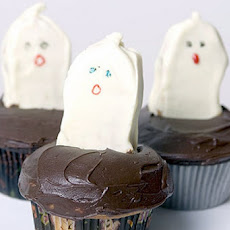 Halloween Ghost Cupcakes