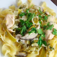 Chicken Stroganoff, 235 Calories Per Serving
