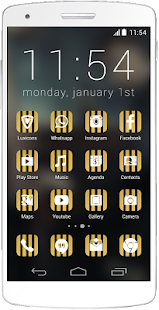 How to download Luxicons Royal Stripes Gold 1.1 apk for android
