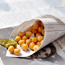 South Indian Sundal (Chickpea salad)