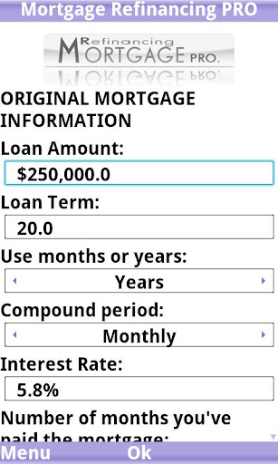 Mortgage Refinancing PRO trial
