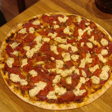 Boursin Cheese and Sun-Dried Tomato Pizza