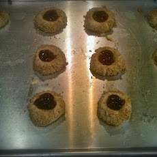 Holiday Thumbprint Cookies